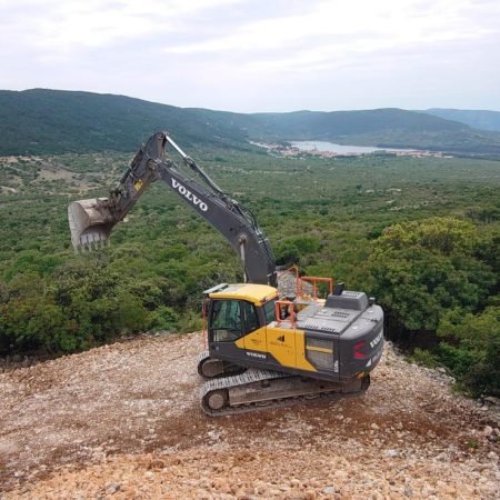 Najam bagera dražica plus